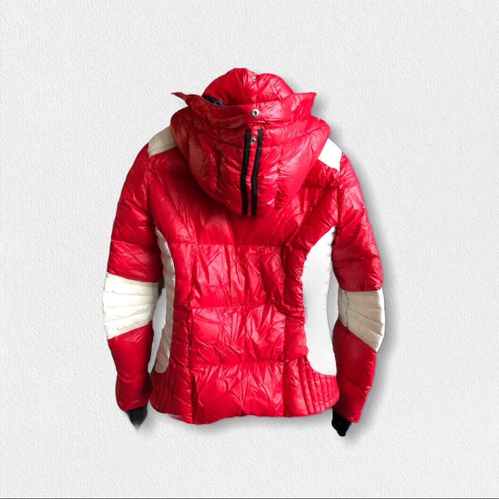 🎁 Rossignol JCC red down ski snowboard jacket S - Picture 3 of 6